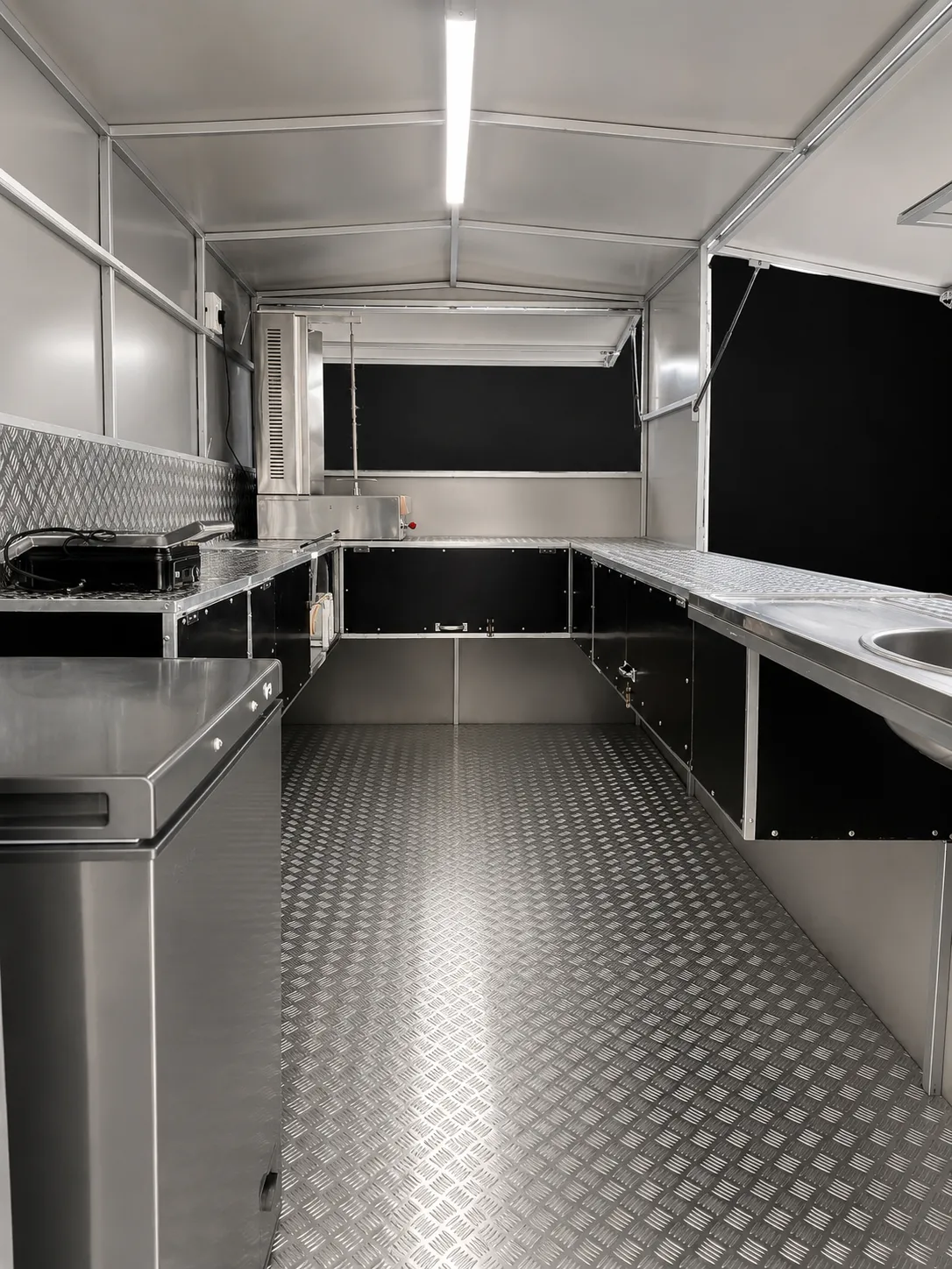 Fitted layout interior